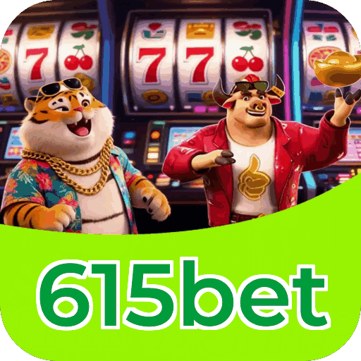 Catálogo slots 615bet mostrando top jogos Gates Olympus Sweet Bonanza Fortune Tiger Big Bass volatilidade RTP